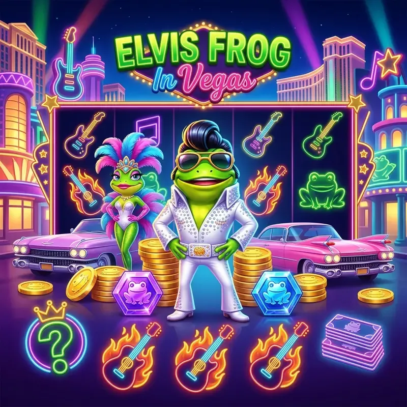 Elvis Frog In Vegas