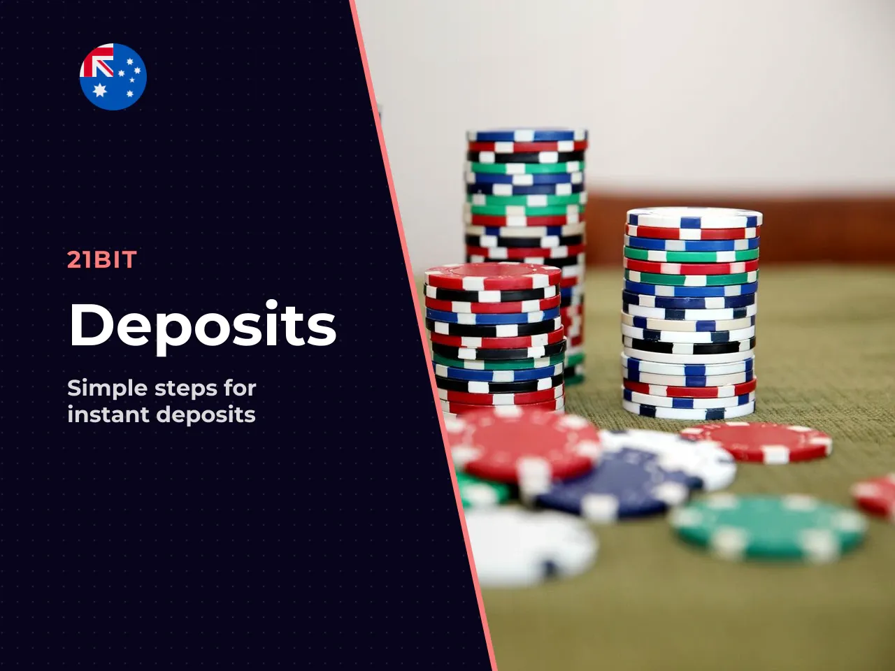 Deposit processes and first deposit conditions