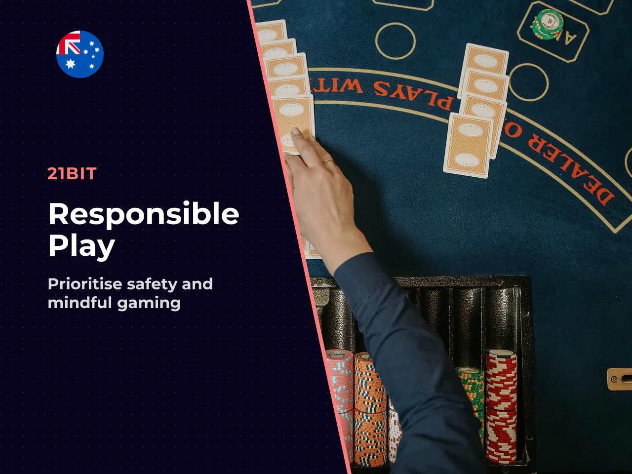 Alert responsible play and financial risk