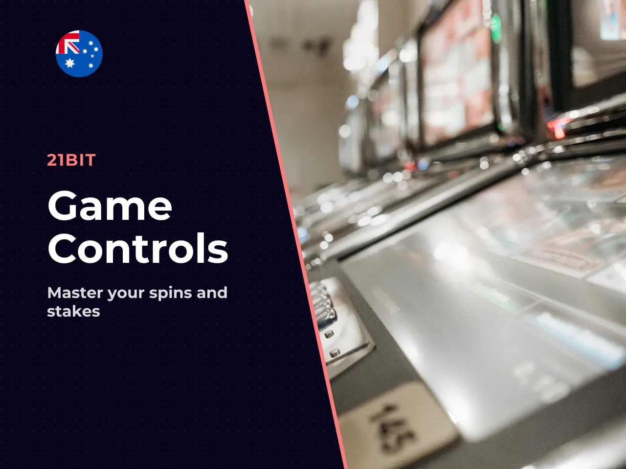 Betting Options and Game Controls. Stakes