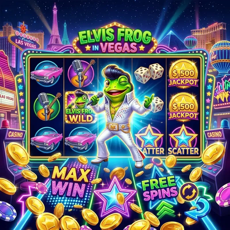 Elvis Frog In Vegas Slot Demo