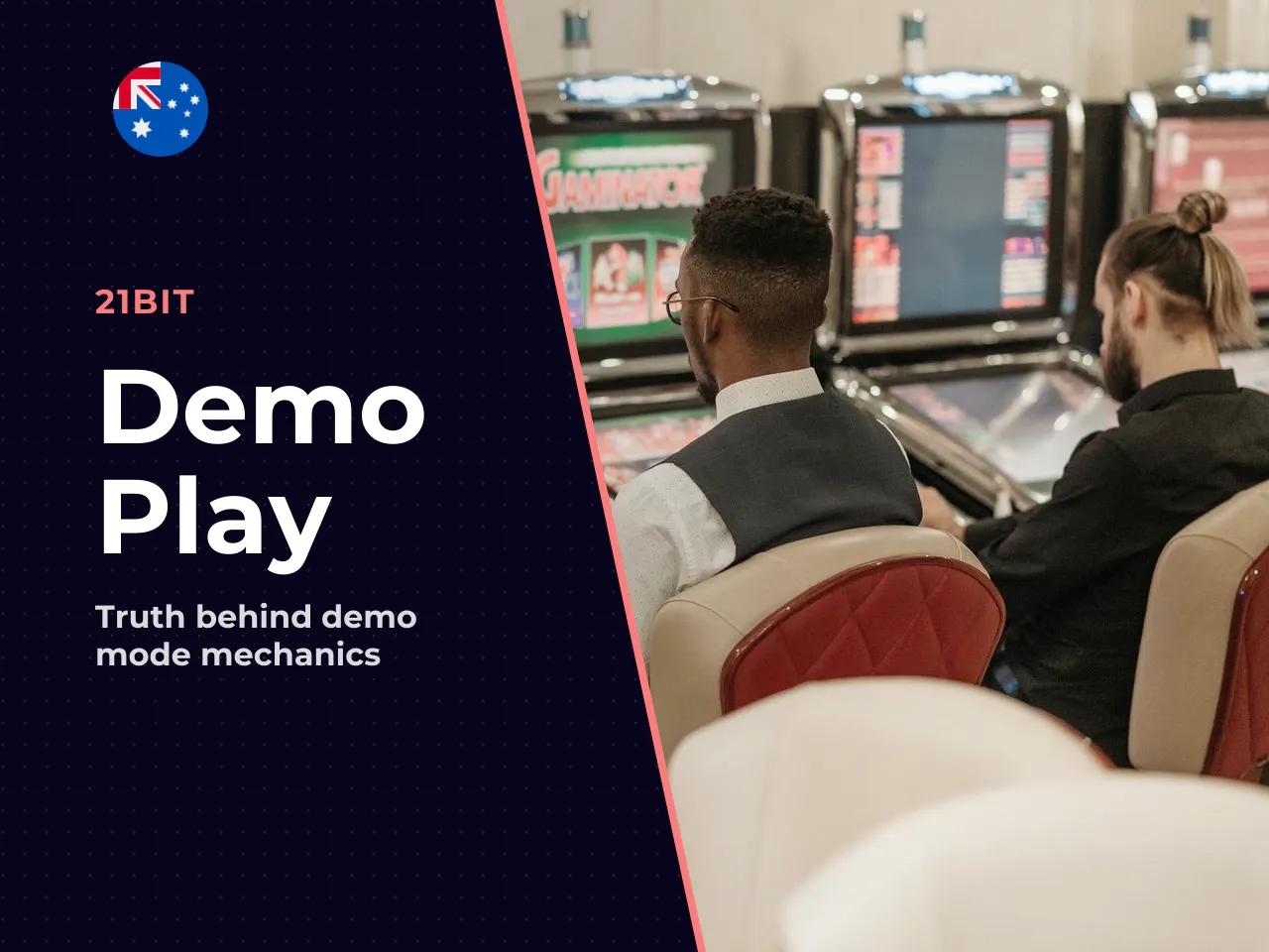 Differences between demo and real-money play