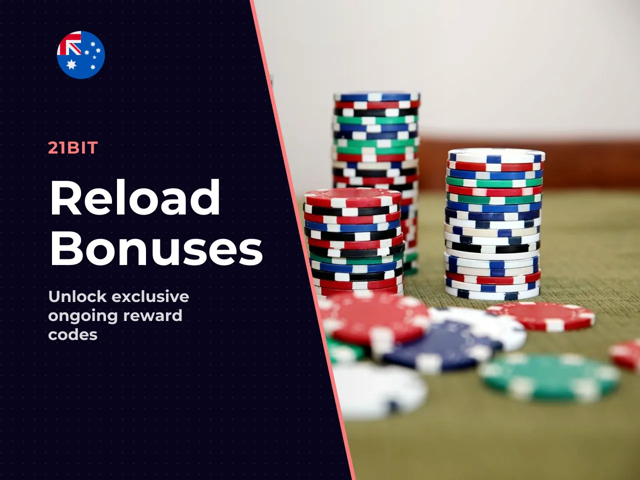 21Bit Bonus Codes for Existing Players